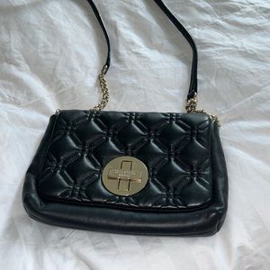 Kate spade leather black cross body